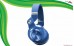 هدفون بلوتوث بلاژیو توربین T2 پلاس آبی Bluedio T2+Turbine Bluetooth Blue